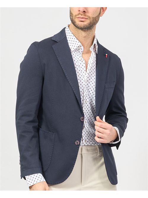 Veste Panarea pour homme par Mulish à boutonnage simple MULISH | R502-PANAREABLU