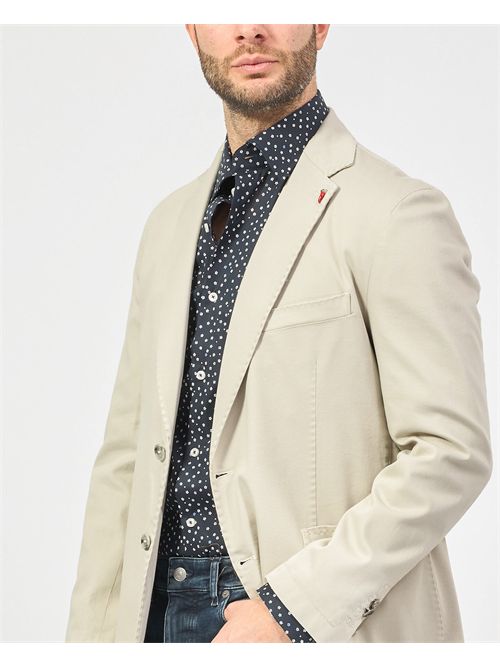 Veste Panarea pour homme par Mulish à boutonnage simple MULISH | R502-PANAREASABBIA