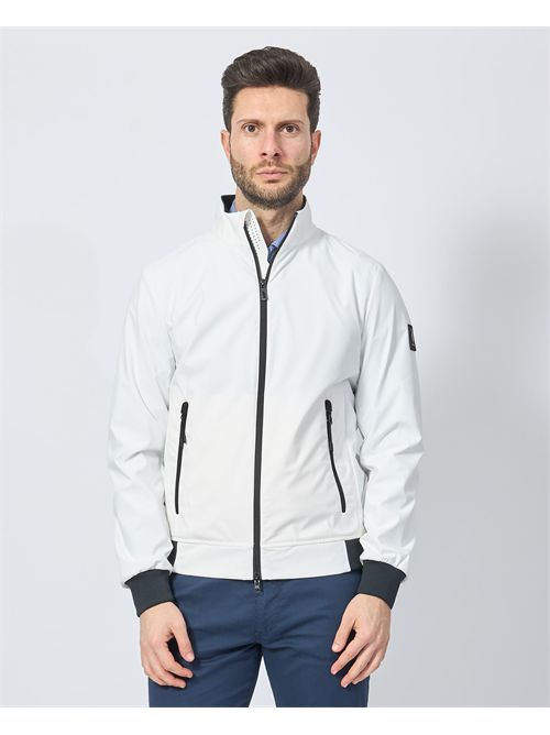 Refrigue jacket with logo on sleeve