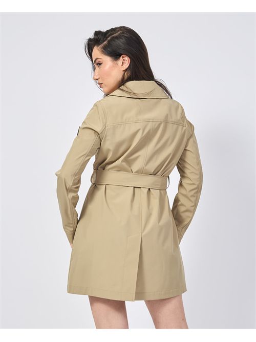 Trench-coat pour femme Refrigue avec ceinture à la taille REFRIGUE | 2825O00057AVANA