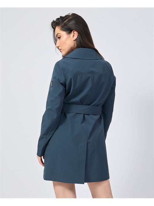 Trench-coat pour femme Refrigue avec ceinture à la taille REFRIGUE | 2825O00057NAVY