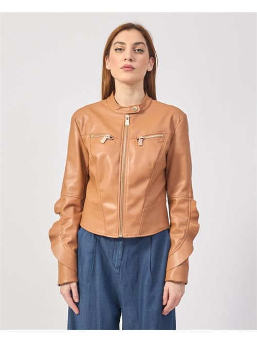 Relish Women's Short Jacket in Eco-Leather RELISH | RDP25050110102951