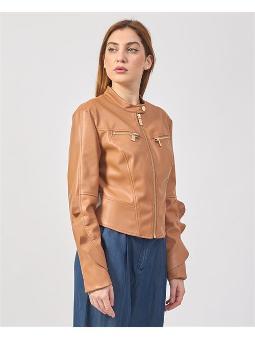 Relish Women's Short Jacket in Eco-Leather RELISH | RDP25050110102951