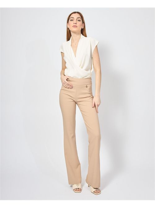 Pantalon évasé taille haute Relish avec poitrine haute RELISH | RDP25070060612924