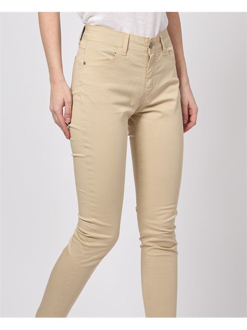 Pantaloni donna Settemezzo in cotone SETTE/MEZZO | 5TASCHEBEIGE