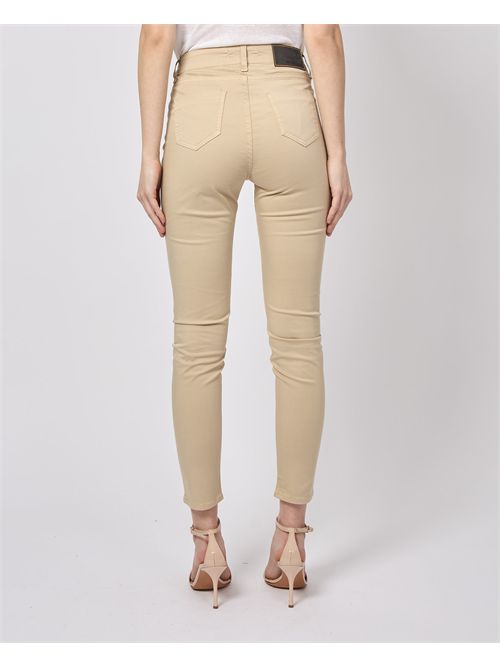 Pantaloni donna Settemezzo in cotone SETTE/MEZZO | 5TASCHEBEIGE