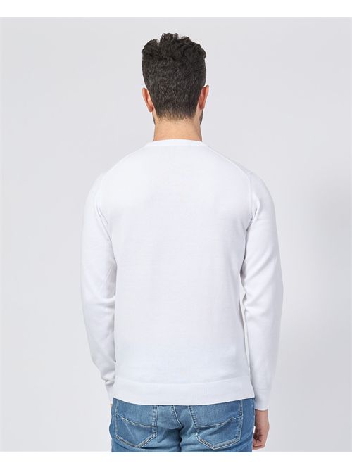 Maglia a manica lunga Sette/Mezzo in cotone SETTE/MEZZO | 650001BIANCO