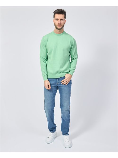 Maglia a manica lunga Sette/Mezzo in cotone SETTE/MEZZO | 650001MENTA