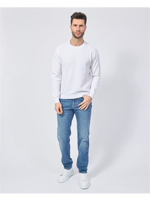 Pull ras du cou en coton Seven/Half SETTE/MEZZO | 650241BIANCO