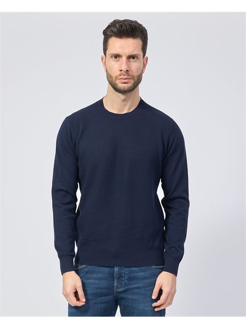 Seven/Half Cotton Crewneck Sweater SETTE/MEZZO | 650241BLU