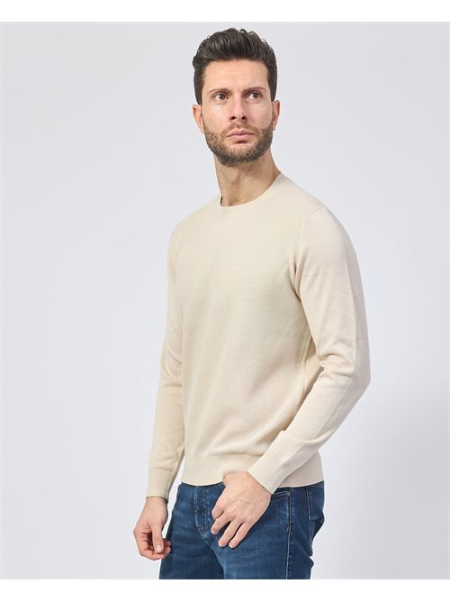 Pull ras du cou en coton Seven/Half SETTE/MEZZO | 650241ECRU