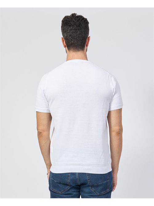 T-shirt basic Sette/Mezzo in cotone girocollo SETTE/MEZZO | 651001BIANCO