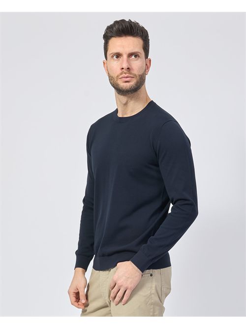 Pull ras du cou en coton Seven/Half SETTE/MEZZO | 651011NAVY