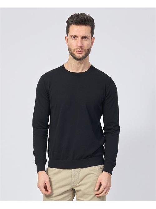 Pull ras du cou en coton Seven/Half SETTE/MEZZO | 651011NERO