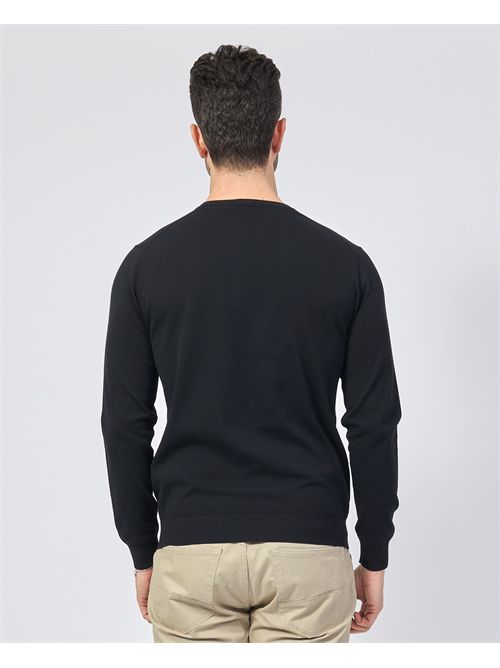 Pull ras du cou en coton Seven/Half SETTE/MEZZO | 651011NERO