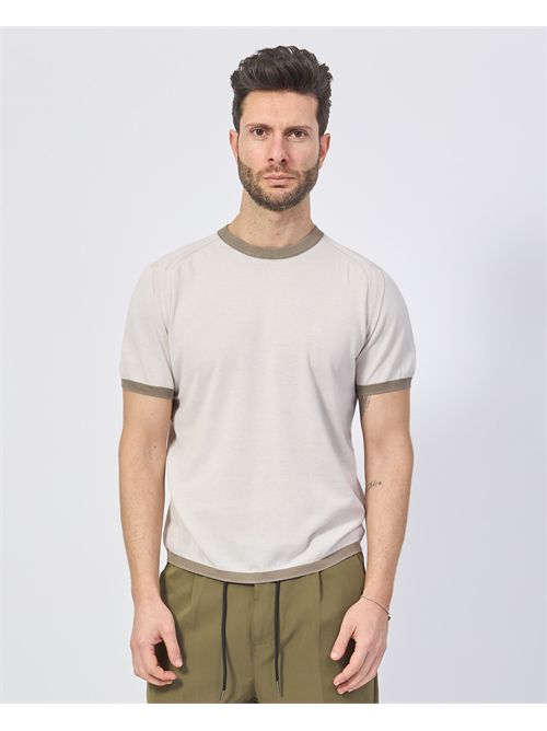 Sette/Mezzo men's cotton T-shirt SETTE/MEZZO | 652001CORDA