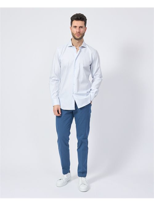 Sette/Mezzo cotton shirt in solid color SETTE/MEZZO | 663-TS0453007