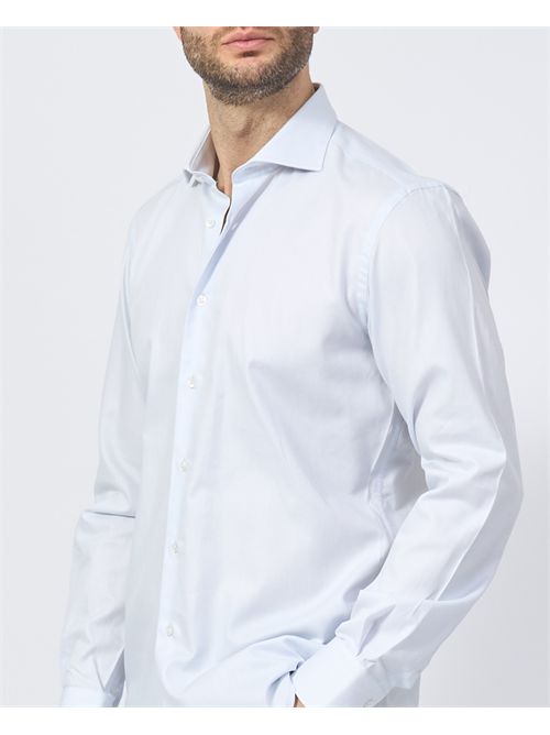 Sette/Mezzo cotton shirt in solid color SETTE/MEZZO | 663-TS0453007