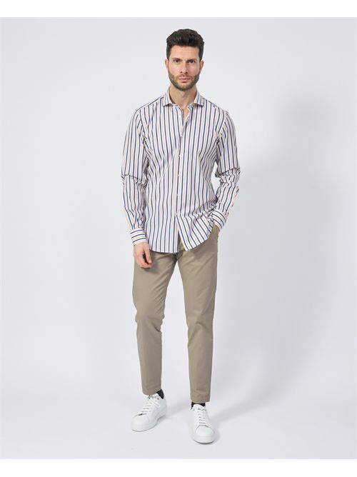 Sette/Mezzo Striped Cotton Shirt SETTE/MEZZO | 663-TS0973001