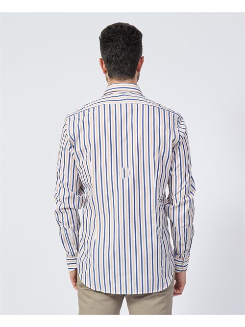 Camicia a righe Sette/Mezzo in cotone SETTE/MEZZO | 663-TS0973001