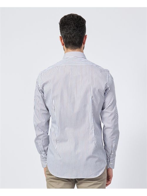 Chemise en coton à rayures sept/demi SETTE/MEZZO | 663-TS2380001