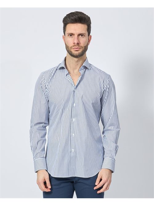 Chemise en coton à rayures sept/demi SETTE/MEZZO | 663-TS2380002