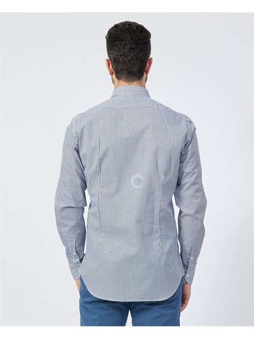 Camicia uomo Sette/Mezzo con micromotivo all-over SETTE/MEZZO | 663-TS2396001