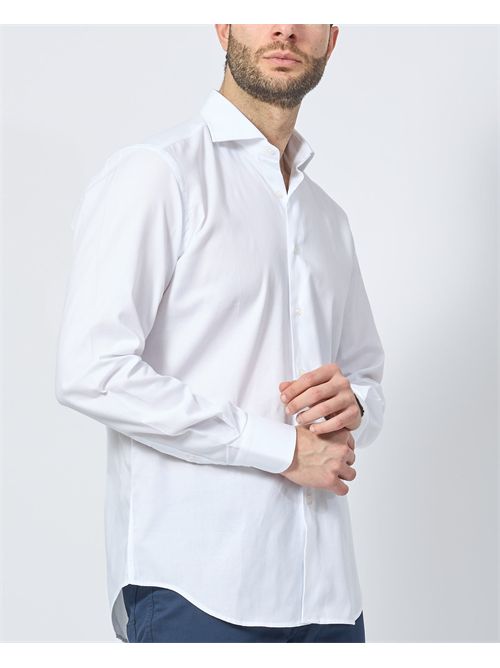 Settemezzo men's classic white shirt SETTE/MEZZO | 663-TS3321019