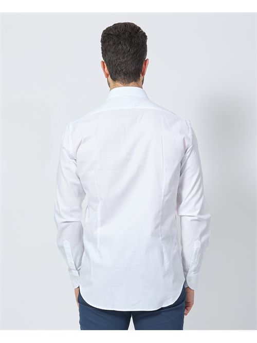 Settemezzo men's classic white shirt SETTE/MEZZO | 663-TS3321019