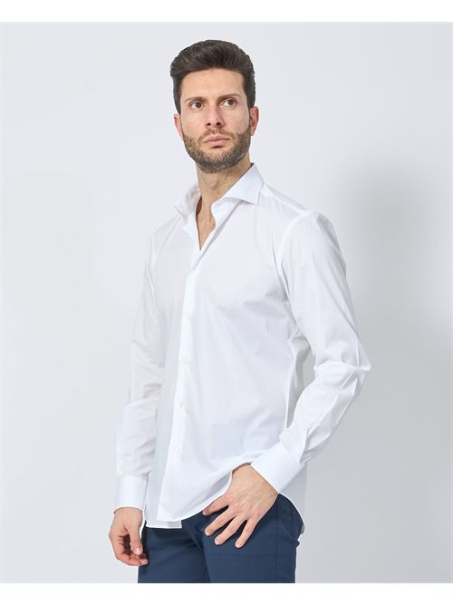 Camicia uomo SetteMezzo in cotone tinta unita SETTE/MEZZO | 663-TS3540001