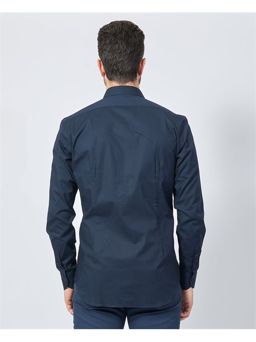 Chemise homme SetteMezzo en coton uni SETTE/MEZZO | 663-TS3540003