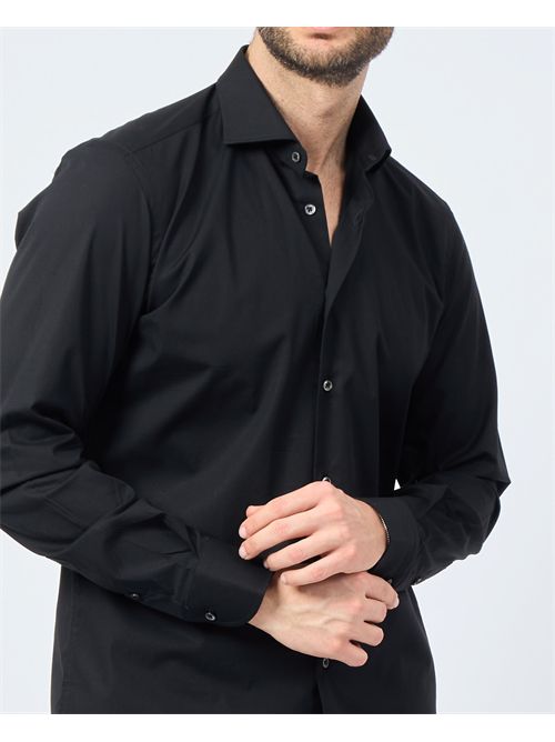 Chemise homme SetteMezzo en coton uni SETTE/MEZZO | 663-TS3540004