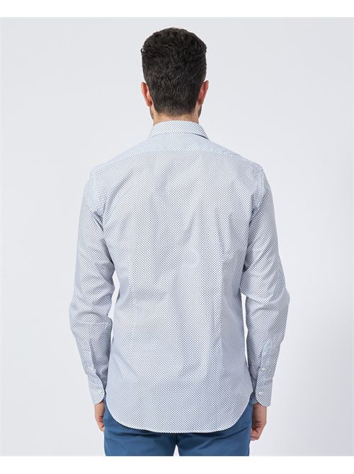 Camicia uomo Sette/Mezzo con micromotivo SETTE/MEZZO | 663-TS4021003