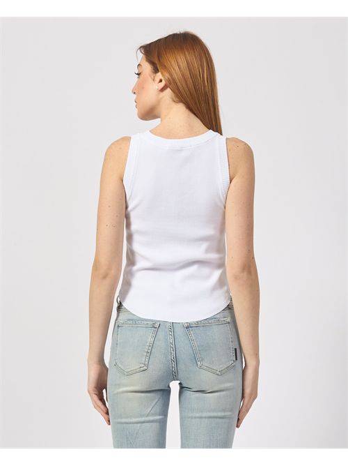 T-shirt court en coton SetteMezzo SETTE/MEZZO | DS5700BIANCO