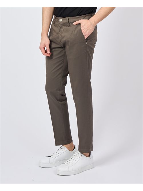 Pantalon homme coupe slim Settemezzo en tissu SETTE/MEZZO | E98/8323010