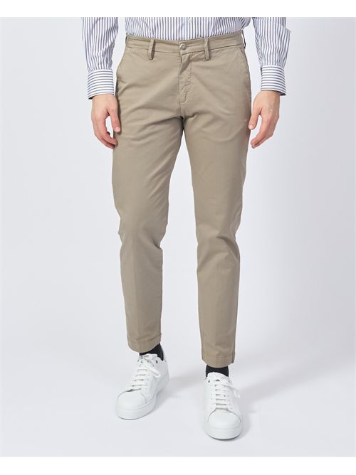 Pantalon homme coupe slim Settemezzo en tissu SETTE/MEZZO | E98/8323015