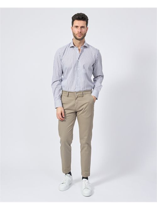 Pantalon homme coupe slim Settemezzo en tissu SETTE/MEZZO | E98/8323015