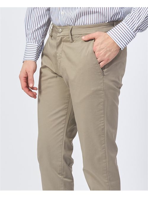 Pantalon homme coupe slim Settemezzo en tissu SETTE/MEZZO | E98/8323015