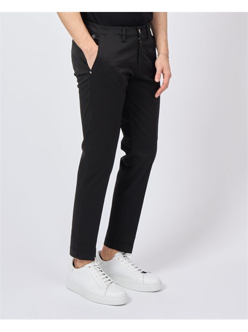 Pantaloni uomo Settemezzo slim fit in tessuto