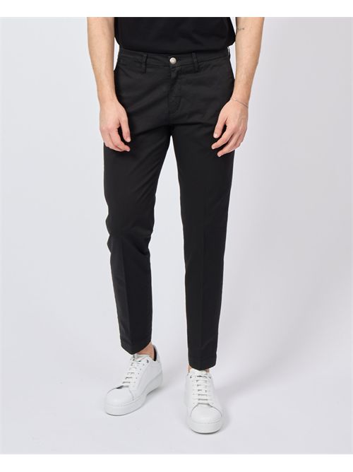 Pantalon homme coupe slim Settemezzo en tissu SETTE/MEZZO | E98/8323019