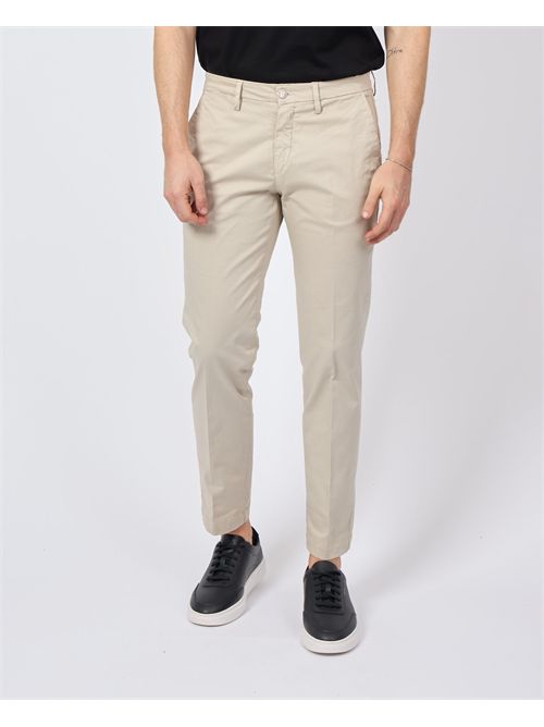 Pantalon homme coupe slim Settemezzo en tissu SETTE/MEZZO | E98/8323104