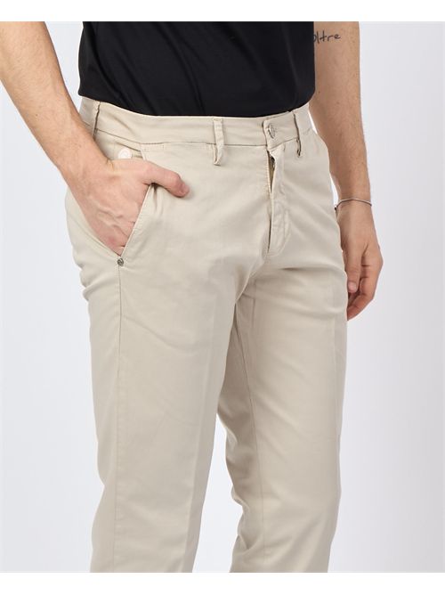 Pantaloni uomo Settemezzo slim fit in tessuto SETTE/MEZZO | E98/8323104