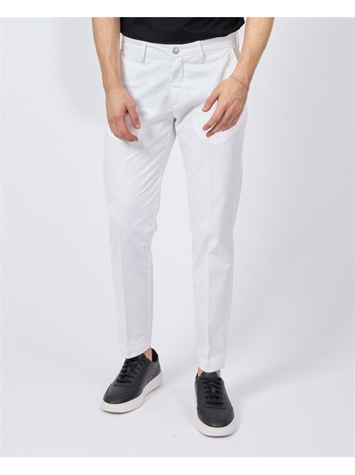 Pantalon homme coupe slim Settemezzo en tissu SETTE/MEZZO | E98/8323282