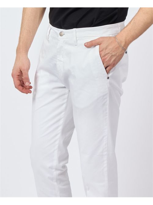 Pantalon homme coupe slim Settemezzo en tissu SETTE/MEZZO | E98/8323282