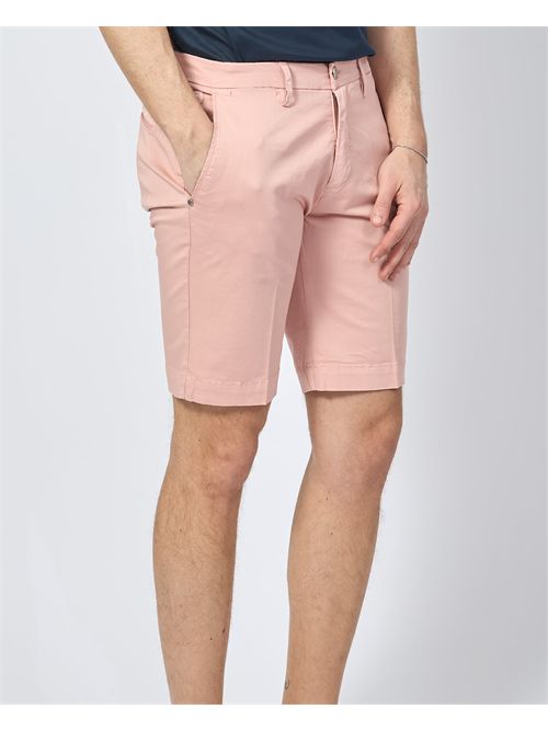 Settemezzo men's slim fit 4-pocket bermuda shorts SETTE/MEZZO | E98-8323B008