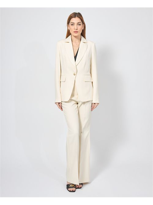 Settemezzo single-breasted women's suit SETTE/MEZZO | LM03086U920BEIGE