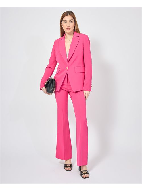 Costume femme à boutonnage simple Settemezzo SETTE/MEZZO | LM03086U920FUCSIA