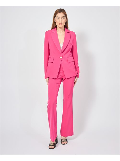 Costume femme à boutonnage simple Settemezzo SETTE/MEZZO | LM03086U920FUCSIA