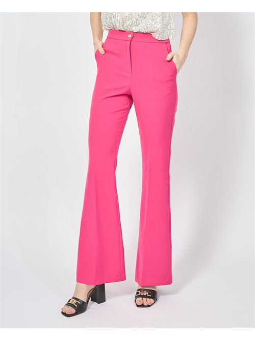 Costume femme à boutonnage simple Settemezzo SETTE/MEZZO | LM03086U920FUCSIA