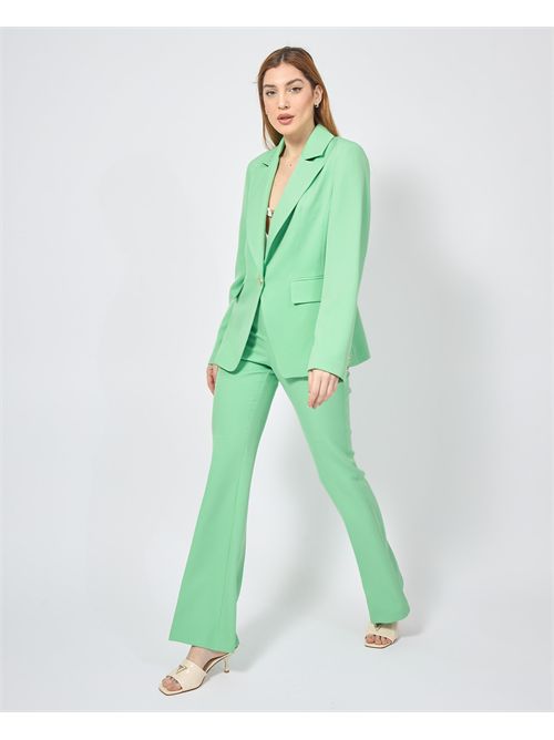 Completo donna Settemezzo monopetto SETTE/MEZZO | LM03086U920VERDE